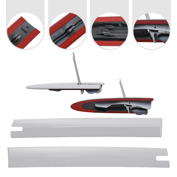 4Pcs Left   Right Convertible Roof Top Hinge Cover For BMW E93 335i M3 M4 F83