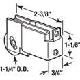 thumbnail image 2 of Prime Line Produits D1515 Rouleau de Porte en Verre Assemblage Acier 1.25 Po, 2 of 2