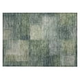 thumbnail image 2 of Addison Rugs Chantille Indoor/Outdoor Transitional Squares Olive Washable Rectangle Rug, 1'8" x 2'6", 2 of 6