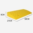 thumbnail image 3 of Steps Threshold Uphill Pad Uphill Speed Bumps Steps Black And Yellow Color Lightweight Plastic Pad Step Mat For Street Parking Yellow/9cm, 3 of 5