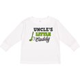 thumbnail image 3 of Inktastic Uncles Little Caddy with Golf Club and Ball Boys or Girls Long Sleeve Toddler T-Shirt, 3 of 5