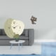 thumbnail image 2 of Reloj de pared,Reloj de pared silencioso Reloj de pared nórdico Decoración del hogar,Figuras de búho,Figuras de búho,animales artificiales,artesanías,decoración del hogar,Figura en, 2 of 8