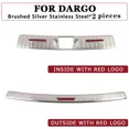 thumbnail image 3 of Parachoques de maletero para GWM Haval Dargo 2020 2021 2022 2023 2024 Accesorios de coche Protector de guardabarros trasero de acero inoxidable Decoración de palo, 3 of 5