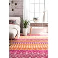 thumbnail image 4 of nuLOOM Moroccan Blythe Area Rug, 8' x 10', Sunset, 4 of 4