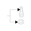 Genuine OE Suzuki Valve - 9527185Z10