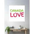 thumbnail image 2 of Canada Design Poster Wall Art, Modern Wall Decor, 16x16 UNFRAMED, 2 of 3