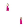 thumbnail image 4 of Monstrate 10 piezas de dijes de llavero, accesorio de adorno de flecos único, accesorios para hacer joyas, borla de ante pequeña para Type2 NO2, 4 of 6