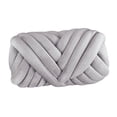 thumbnail image 4 of Chunky Yarn Knitting Arm Knit Soft Yarn 250G for Chunky Yarn DIY Rug Making Sweaters Light Gray, 4 of 9
