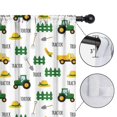 thumbnail image 4 of Blackout Kids Curtains,Cartoon Tractors Hats White Pattern Childrens Insulated Curtains Set Of 2,Bedroom Essentials,Toddler Room Decor 52"x84", 4 of 5