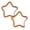Gold, variant on Carabiner Clip 2 Pack Star Shaped Aluminum Alloy Heavy Duty Spring Snap Hook Keychain Ring Climbing Buckle for Camping Hiking Fishing Traveling Backpack Outdoor Activities