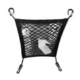 thumbnail image 1 of Irfora Organizador de malla para coche Bolsa de red para el respaldo del asiento Barrera del asiento trasero Niños Niños Bolso de tejido para perros y mascotas Soporte para monedero Bolsa de red para Irfora Organizador de almacenamiento, 1 of 7