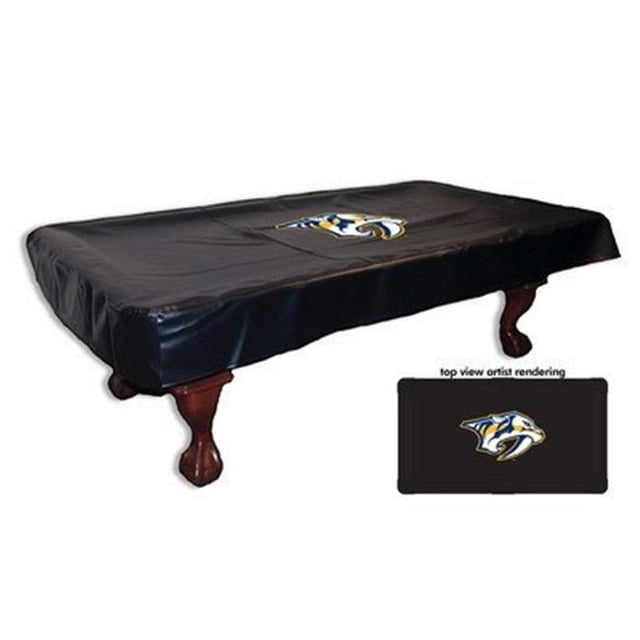 Holland Bar Stool BCV8NshPre Nashville Predators Billiard Table Cover