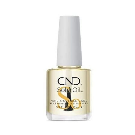 CND SolarOil Nail & Cuticle Care, 0.5 fl oz, for Dry, Damaged Cuticles, Infused with Jojoba Oil & Vitamin E for Healthier, Stronger Nails