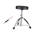 thumbnail image 2 of Soporte antideslizante para taburete de batería, soporte para trono de batería, soporte de asiento para baterista profesional, asiento de batería de , con baqueta, 2 of 8