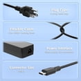 thumbnail image 4 of Cargador USB C para portátil HFLRZZ de 100 W, carga rápida, 20 V, 5 A, 4 of 7