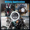 thumbnail image 2 of 5-3/4' 5.75 Inch Motorcycle Led Headlight With High Low Beam White Light 5.75 Inch Round Light, 2 of 5