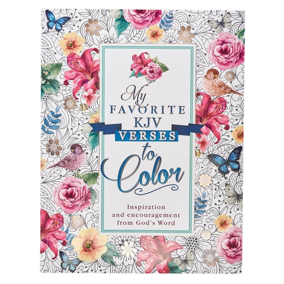 My Favorite KJV Verses Coloring Book, (Paperback)