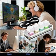 4 Programmable Macropad for Office Efficiency Wide Compatibility Portable