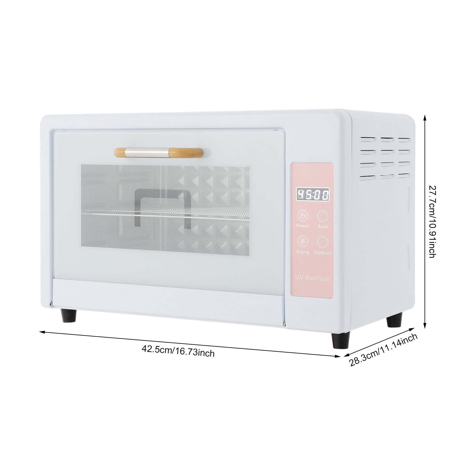 DENEST 230W UV Sanitizer Box Stainless Steel Dryer for Home Dental Medical Nail Salon