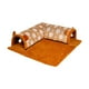 thumbnail image 2 of Cama túnel para gatos cálida de invierno, cama portátil interactiva para ejercicios, centro de juegos para gatos pequeños, medianos y pequeños M, 2 of 8