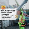 thumbnail image 2 of Traje impermeable Pioneer Hi Vis, ligero e impermeable, de seguridad, 2 of 9