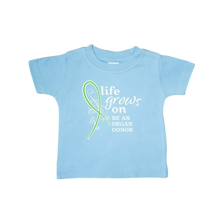 

Inktastic Life Grows On- be an Organ Donor Gift Baby Boy or Baby Girl T-Shirt