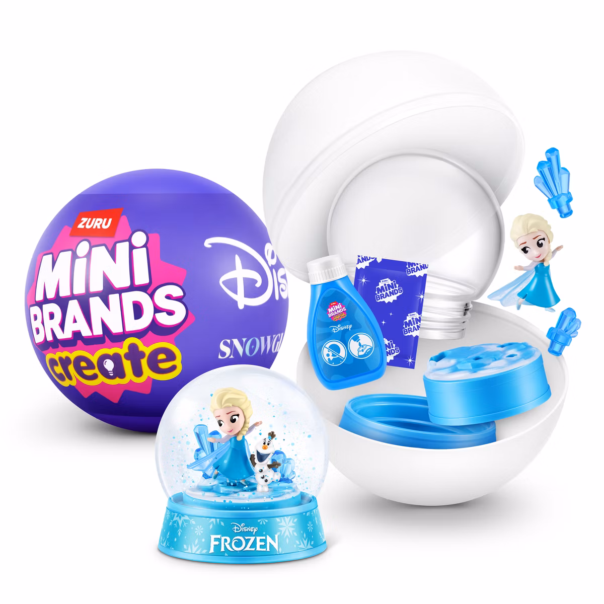 MINI BRANDS GLOBO NIEVE DISNEY