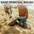 thumbnail image 3 of Milisten Reusable Beach Sand Remover Brush Long Handle 2Pcs 20.1X3.8X3.8in, 3 of 8