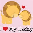 thumbnail image 2 of CafePress - I Heart My Daddy Infant Bodysuit - Baby Light Bodysuit, Size Newborn - 24 Months, 2 of 4
