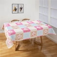 thumbnail image 2 of Ray Star Vinyl Tablecloths 52x70 Spring Tablecloth Plastic Picnic Outdoor and Camping Waterproof Oilcloth Table Cover for Rectangle Tables, 2 of 18