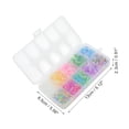 thumbnail image 7 of Unique Bargains 4mm Round Glass Beads for  Jewelry Making DIY Crafts Assorted Color, 7 of 7