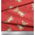 thumbnail image 3 of Soimoi Black Modal Satin Fabric Ornate Filigree Damask Printed Fabric 1 Yard 42 Inch Wide, 3 of 5