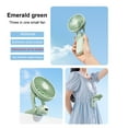 thumbnail image 2 of Gifts for Family Mini Fans Folding Portable Silent Charging Handheld Fan, 2 of 6
