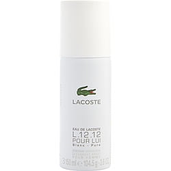 zoom Understrege Nord Vest LACOSTE EAU DE LACOSTE L.12.12 BLANC PURE DEODORANT SPRAY 3.6 OZ LACOSTE  EAU DE LACOSTE L.12.12 BLANC - Walmart.com