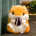 thumbnail image 2 of Almohada para hámster, manta de juguete de felpa, manta de aire acondicionado 3 en 1, muñeca de hámster, 2 of 4