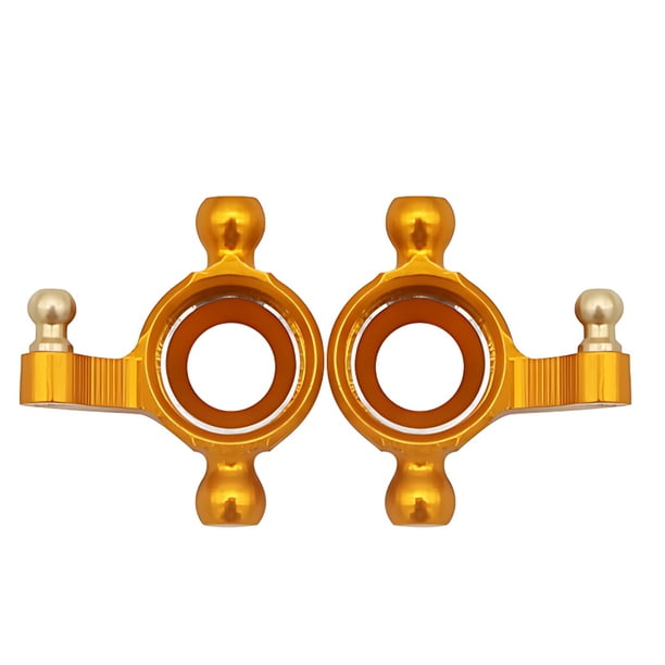Tholdsy RCGOFOLLOW-portador de cubo de dirección duradero de aleación de aluminio para nudillos de bloque de dirección 1/16 SG SG1603 pieza Kits de construcción modelo Dorado
