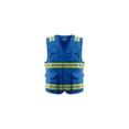 thumbnail image 3 of Chaleco Brigadista Azul – Alta visibilidad, reflectante, personalizable, 3 of 4