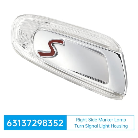 Right Side Marker Lamp Turn Signal Light Housing for MINI F55 F56 F57 S 2014-21