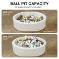 thumbnail image 5 of Toddler Climbing Toys with Ball Pit – Foam Climber Blocks for Indoor Soft Play, Educational Playground Climber and Kids Playhouse in Coffee & Beige, 5 of 11