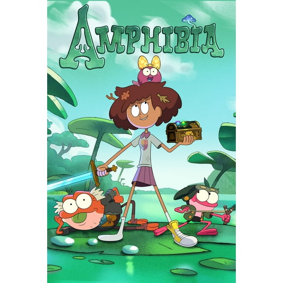 Amphibia Season 1 to 3 Complete DVD - Animation, Action, Adventure (2019–2022)