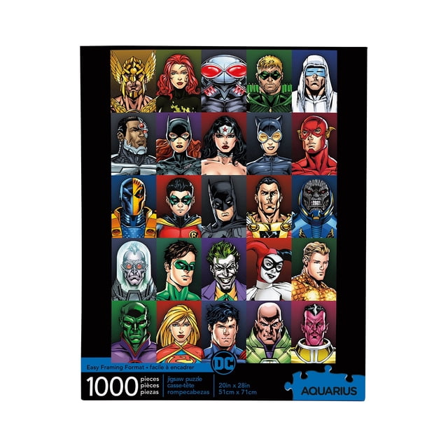 Rompecabezas DE 1000 Piezas Aquarius DC Comics