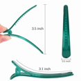 thumbnail image 2 of YISSION 12 PCS Hair Clips for Styling Sectioning, 3.1 Inch Matte Alligator No Crease Duck Billed Hair Clips, Hair Barrettes and Styling Accessories for Women Girls, 2 of 10