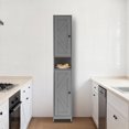 thumbnail image 4 of Stylish Modern Bathroom Furniture Set – Durable Space-Saving Complete Storage for Functional Bathroom Organization, Gray, 4 of 7