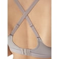 thumbnail image 6 of Hanes Womens Wireless T-Shirt Bra, Cooling Comfort Convertible Bra, Moisture-Wicking, 6 of 7