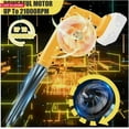 thumbnail image 4 of Cordless Leaf Blower for Dewalt, 2-in-1 Blower & Vacuum Cleaner with Powerful Brushless Motor, Variable Speed Control for Lawn Care, Yard, Patio (Battery Not Included), 4 of 5