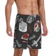 thumbnail image 2 of Balery Japanese Sushi Hashi Pantalones cortos de pijama de punto de algodón para hombre con cinturilla y bolsillos-Medium, 2 of 6