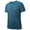 Dark Blue, variant on Sngxgn Men's Lightweight Short Sleeve Crew Neck T-Shirt(Dark Gray,L)