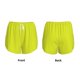 thumbnail image 3 of Balery Yellow Pantalones cortos deportivos para mujer con forro y dos bolsillos, elásticos, para entrenamiento, gimnasio, yoga-Medium, 3 of 7