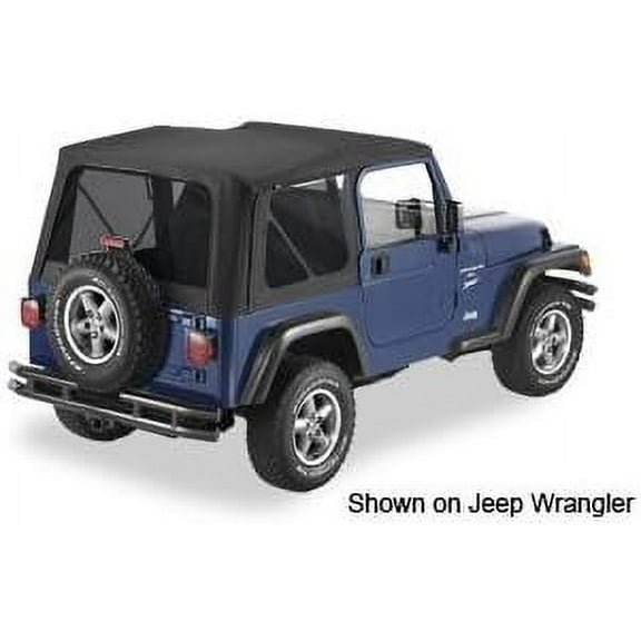 Bestop - 79140-35 - Replace-A-Top for OEM Hardware Fits select: 2004-2006 JEEP WRANGLER / TJ