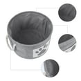 thumbnail image 3 of Unique Bargains Cotton Storage Cube with Handles Gray 13*8.1in, 3 of 6